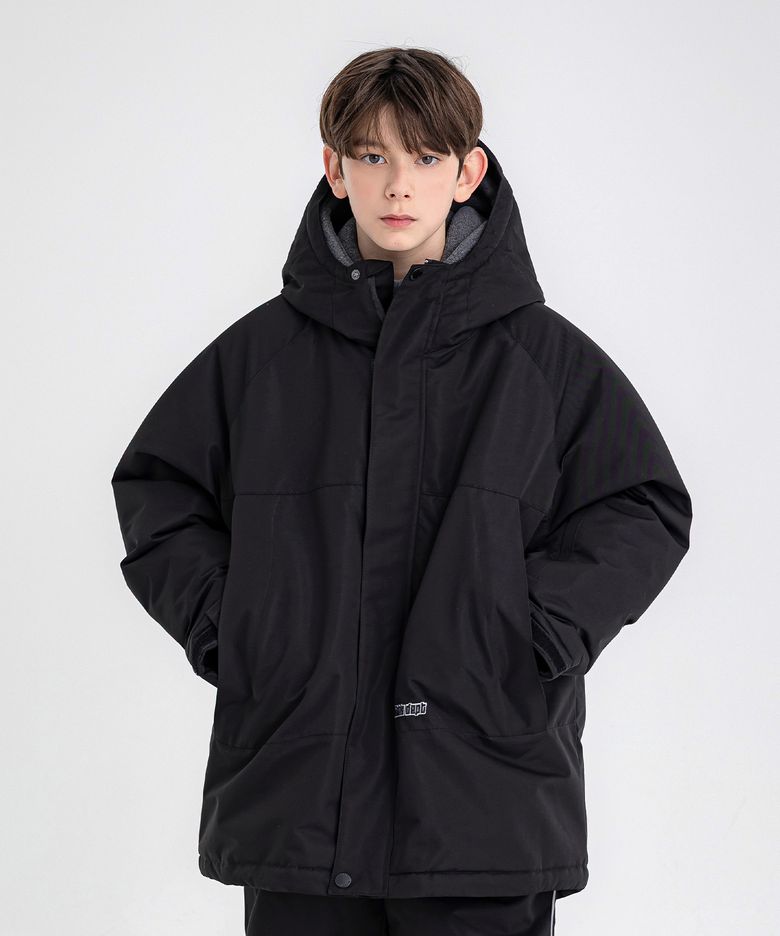 웜 스키 점퍼 Black