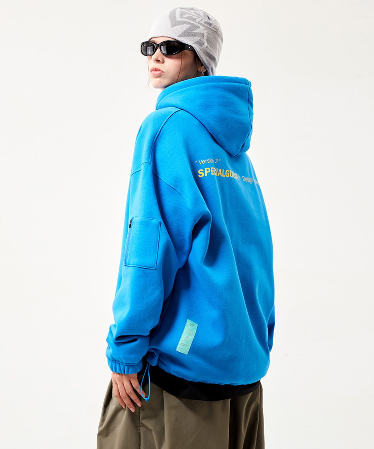 스페셜게스트(SPECIAL GUEST) V2 ADJUST HOODIE N (Process Blue)