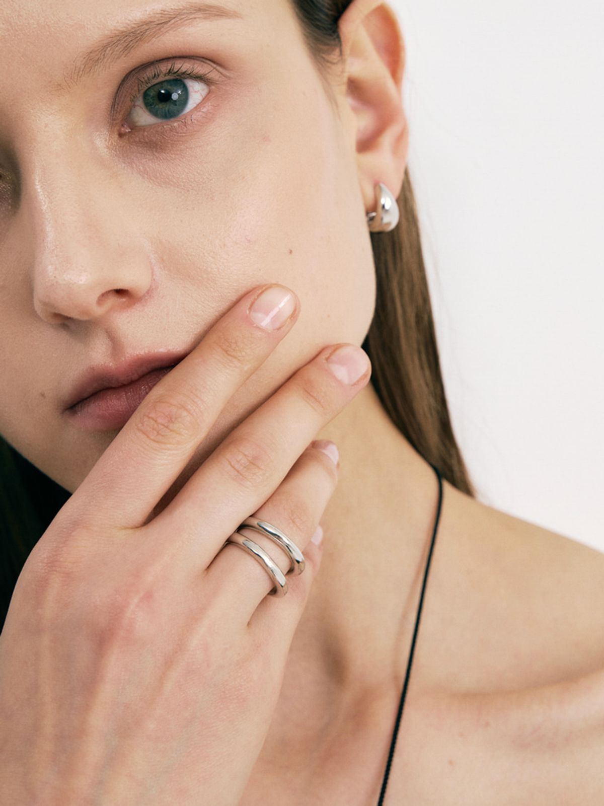 소수(SOSOO) Simple Double Ring