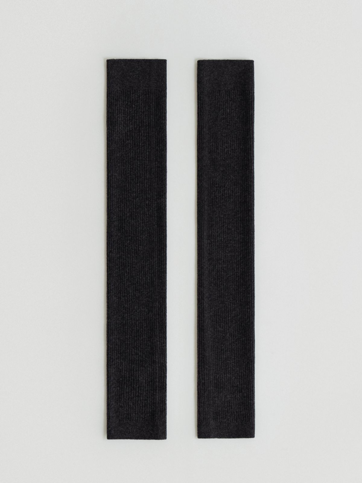 모이아(MOIA) wool leg warmer (charcoal)