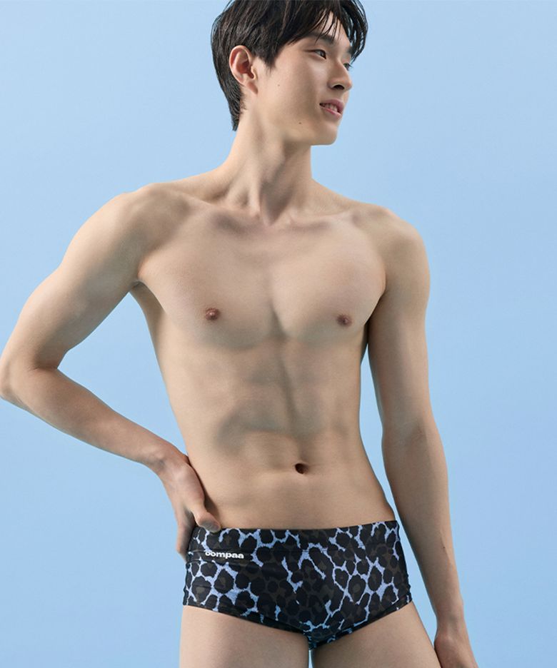 스웨이드 스퀘어 수영복