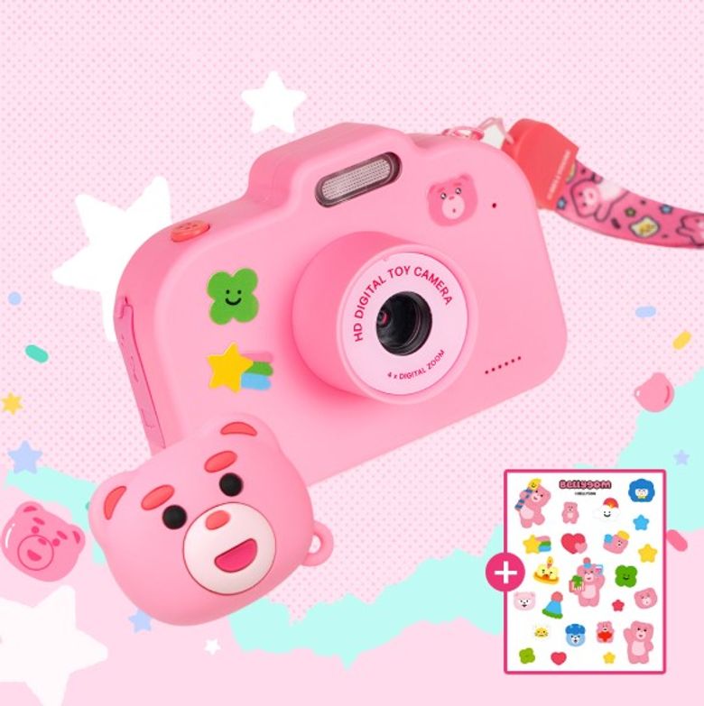 벨리곰 디지털 토이 카메라 (SD카드,리더기 포함)