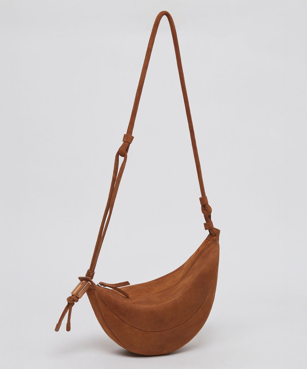 아카이브앱크(ARCHIVEPKE) Fling bag(Suede caramel)_OVBAX24501SAL