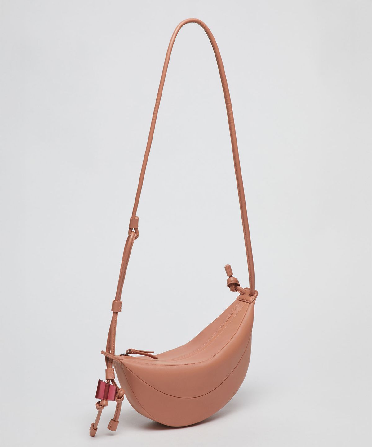 아카이브앱크(ARCHIVEPKE) Small fling bag(Salmon pink)_OVBAX25001PKB