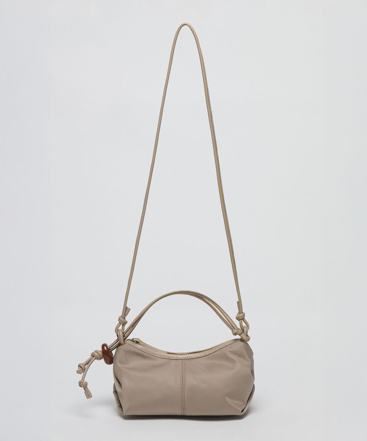 아카이브앱크(ARCHIVEPKE) Mini ridge bag(Nylon beige)_OVBRX25102CRR