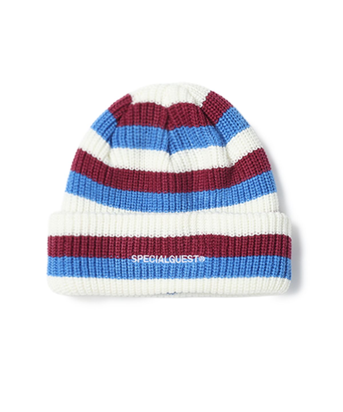 스페셜게스트(SPECIAL GUEST) V2 CANDY BEANIE (Blue / Wine)