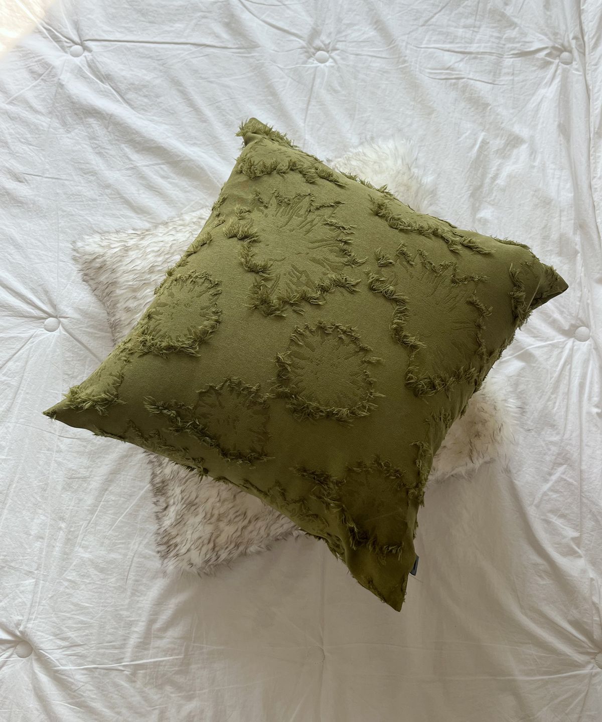 칸드(KAND) Square Moss Jacquard 쿠션커버