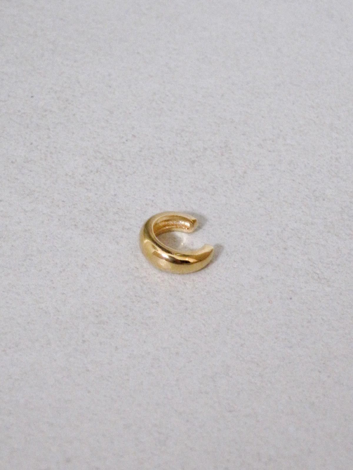 둥그런(DUNGEUREON) [925 Silver] Fave Bold Earcuff (Gold)