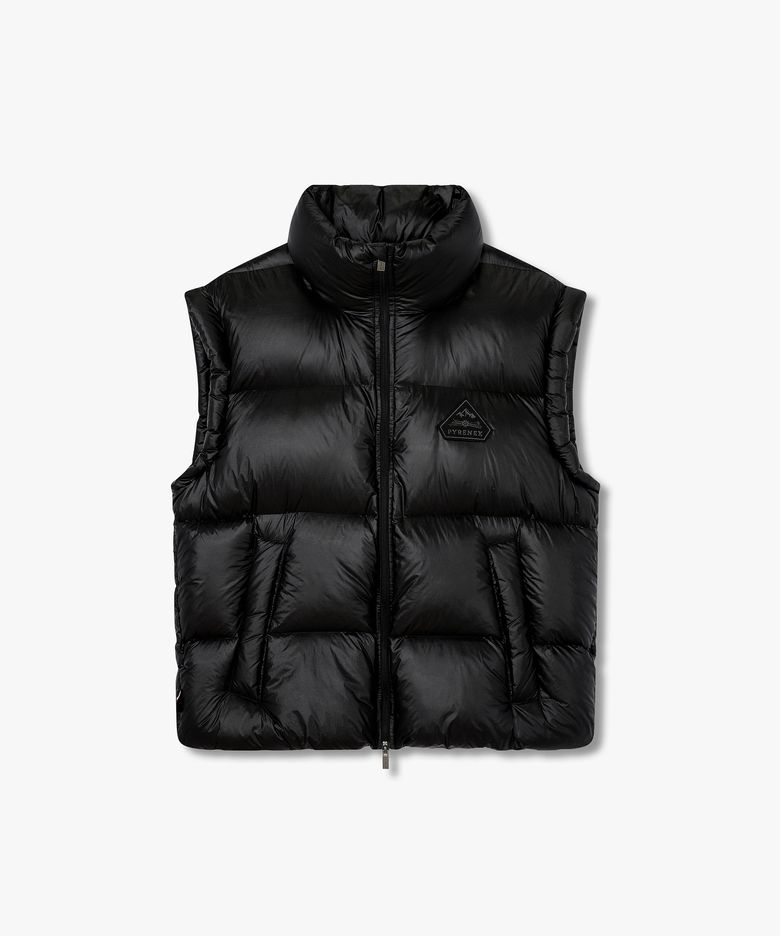[PYRENEX] 하이넥 다운 패딩 베스트_블랙 4715309203
