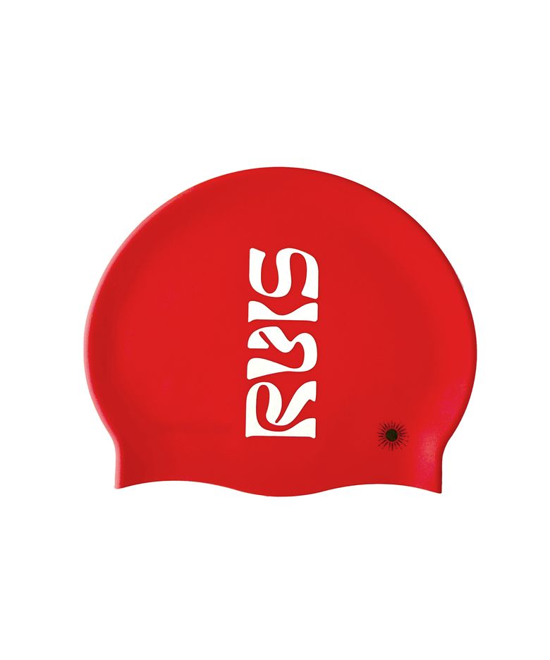 RVIS halo core swimcap fiery red