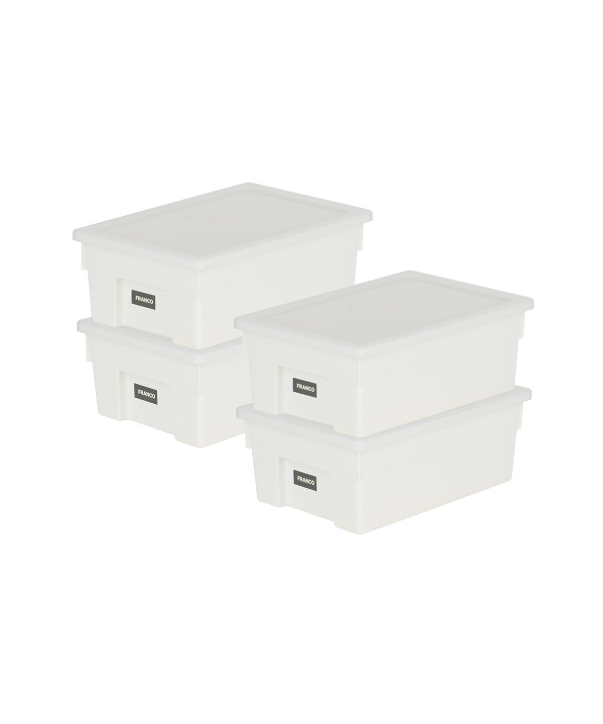 창신리빙(CHANGSINLIVING) 프랑코 정리함 1호 (4L) 4개세트