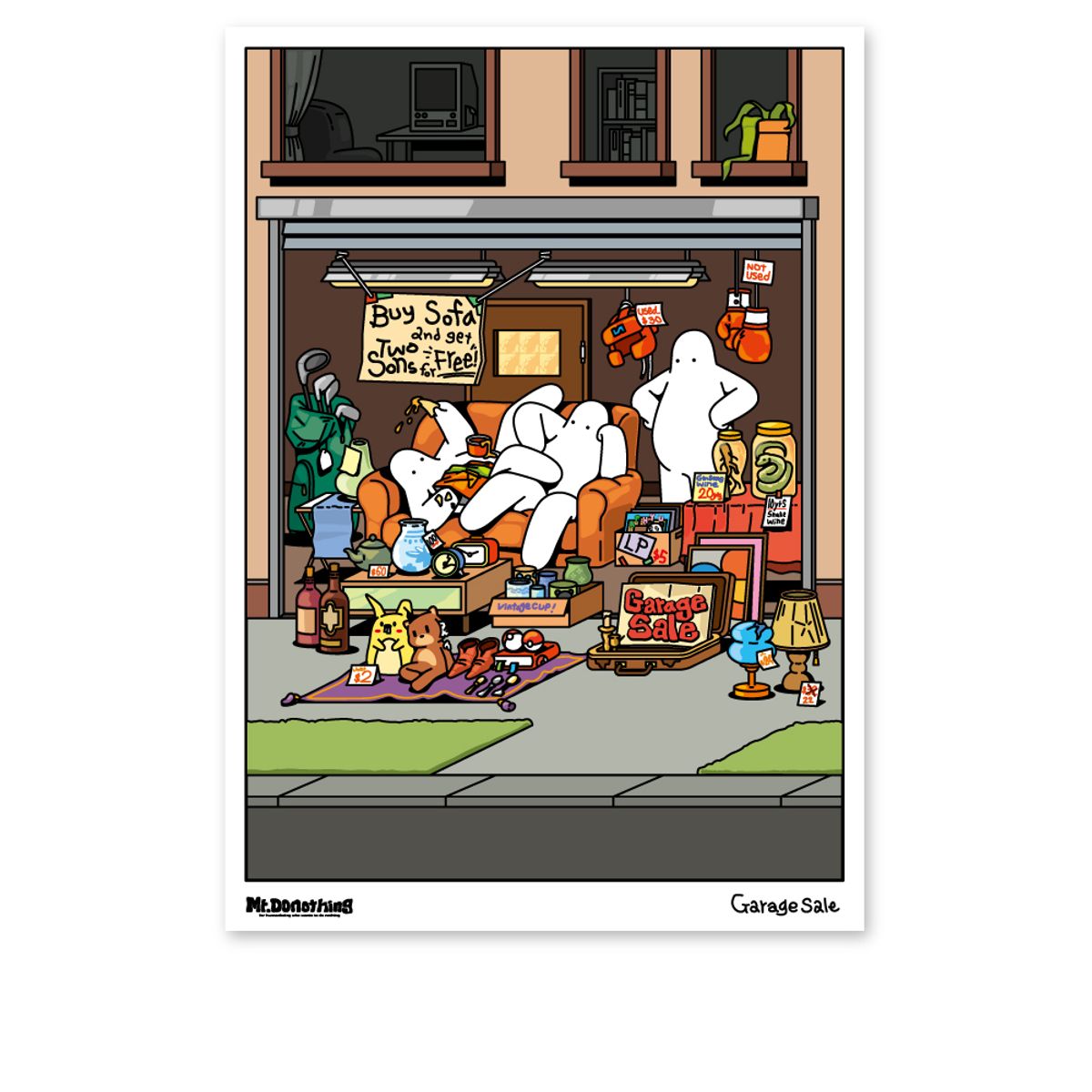 미스터두낫띵(MR.DONOTHING) A3 포스터 - Garage sale