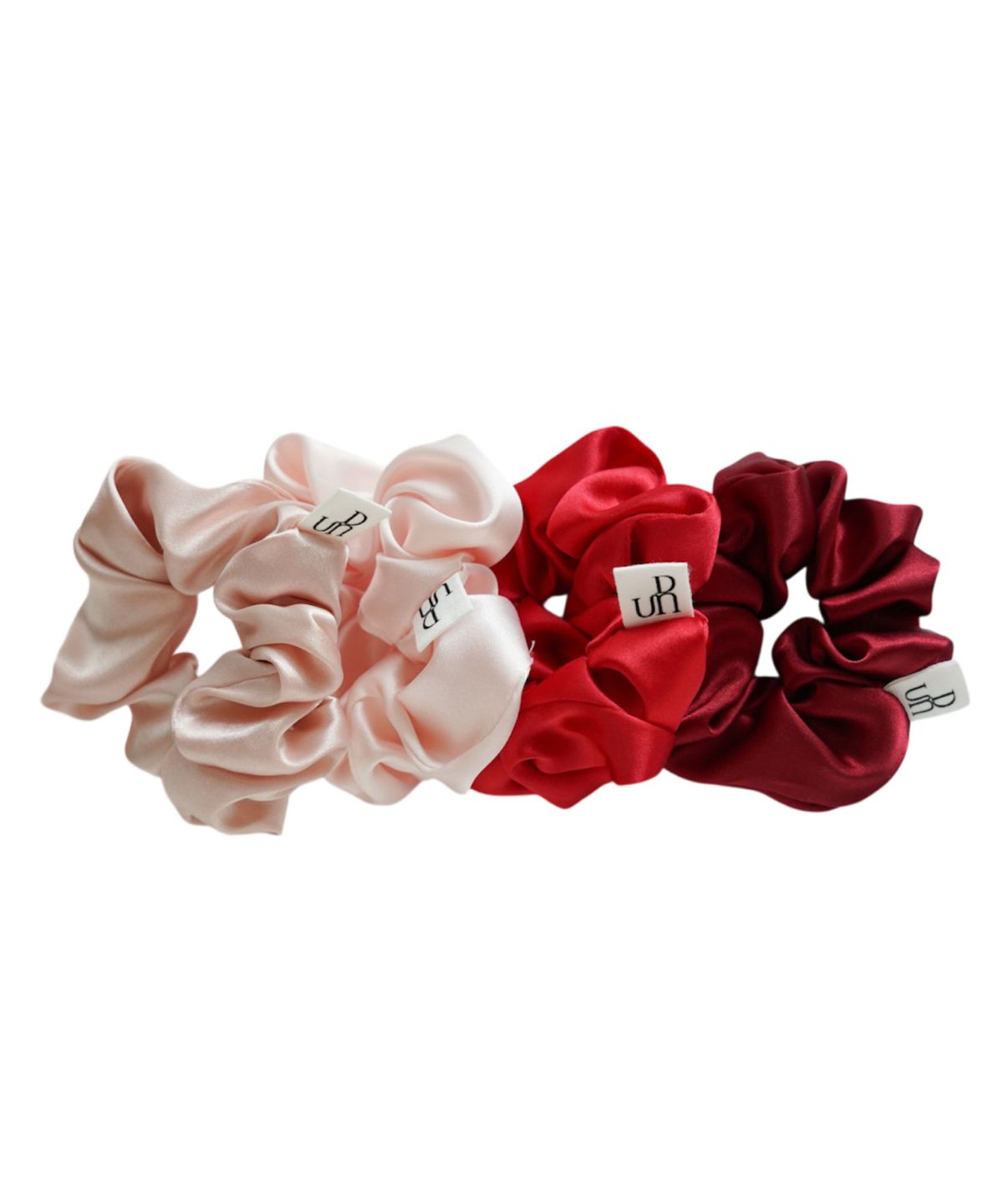 둥그런(DUNGEUREON) [2 pack] Our Scrunchie (Red) - Mini