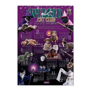 위자드 캣 2026 달력 유광 포스터(A2 Size)