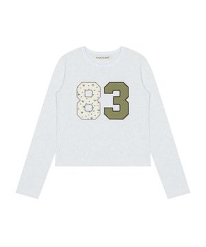 L20 83 PATCH LONG SLEEVE(MELANGE)