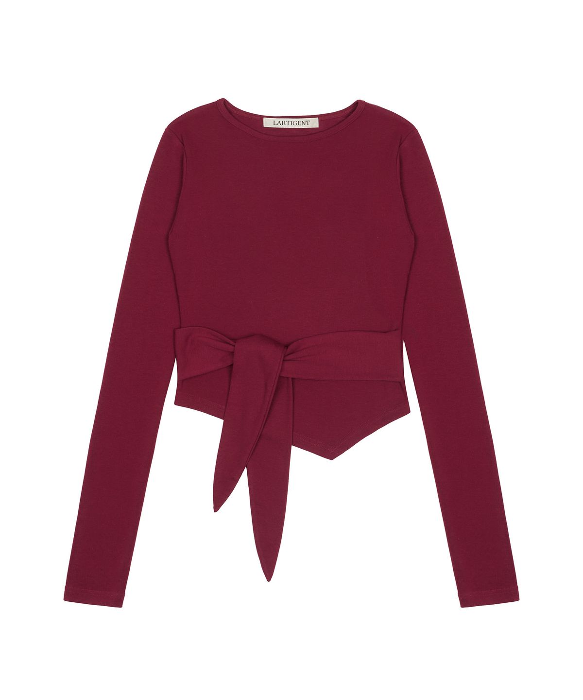 라티젠(LARTIGENT) L20 TIED LONG SLEEVE(RED)