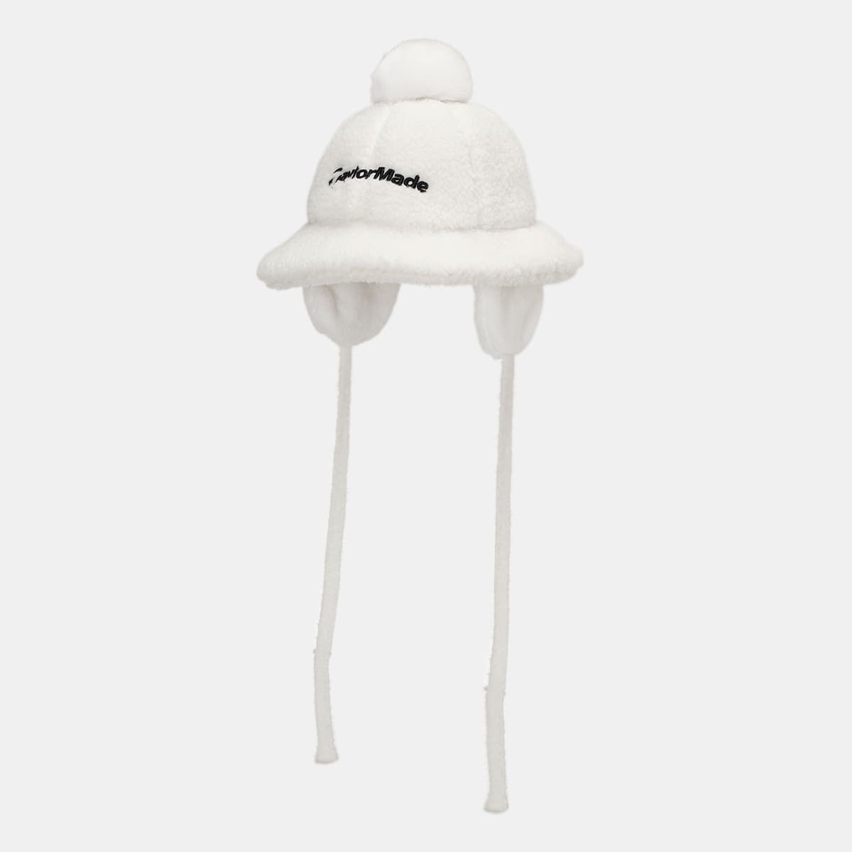 테일러메이드 어패럴(TAYLORMADE APPAREL) 여성 퍼방울 플리스 햇 THO-86HG24-101