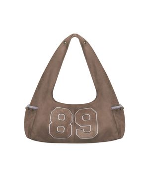L20 89 GLOMMY HOBO BAG(DUSTY BROWN)