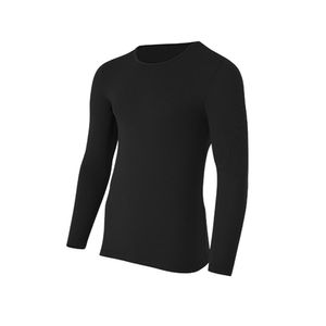 소프트 기모 블랙 남동내의 상의_블랙