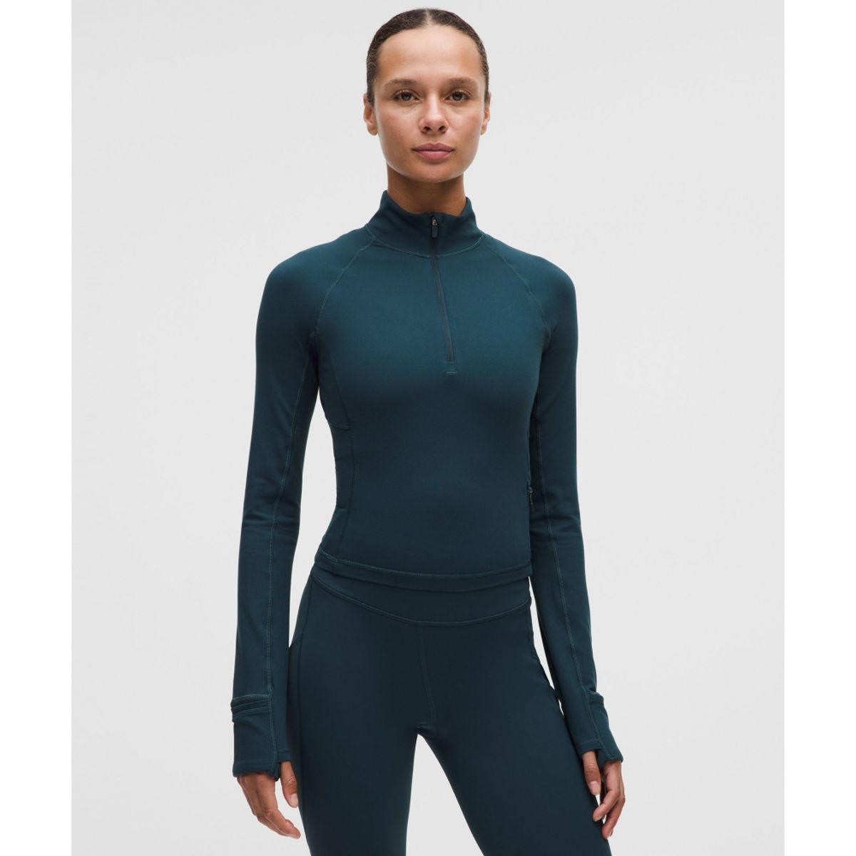 룰루레몬(LULULEMON) 잇츠 Rulu 크롭 하프집 *업데이트  INCB