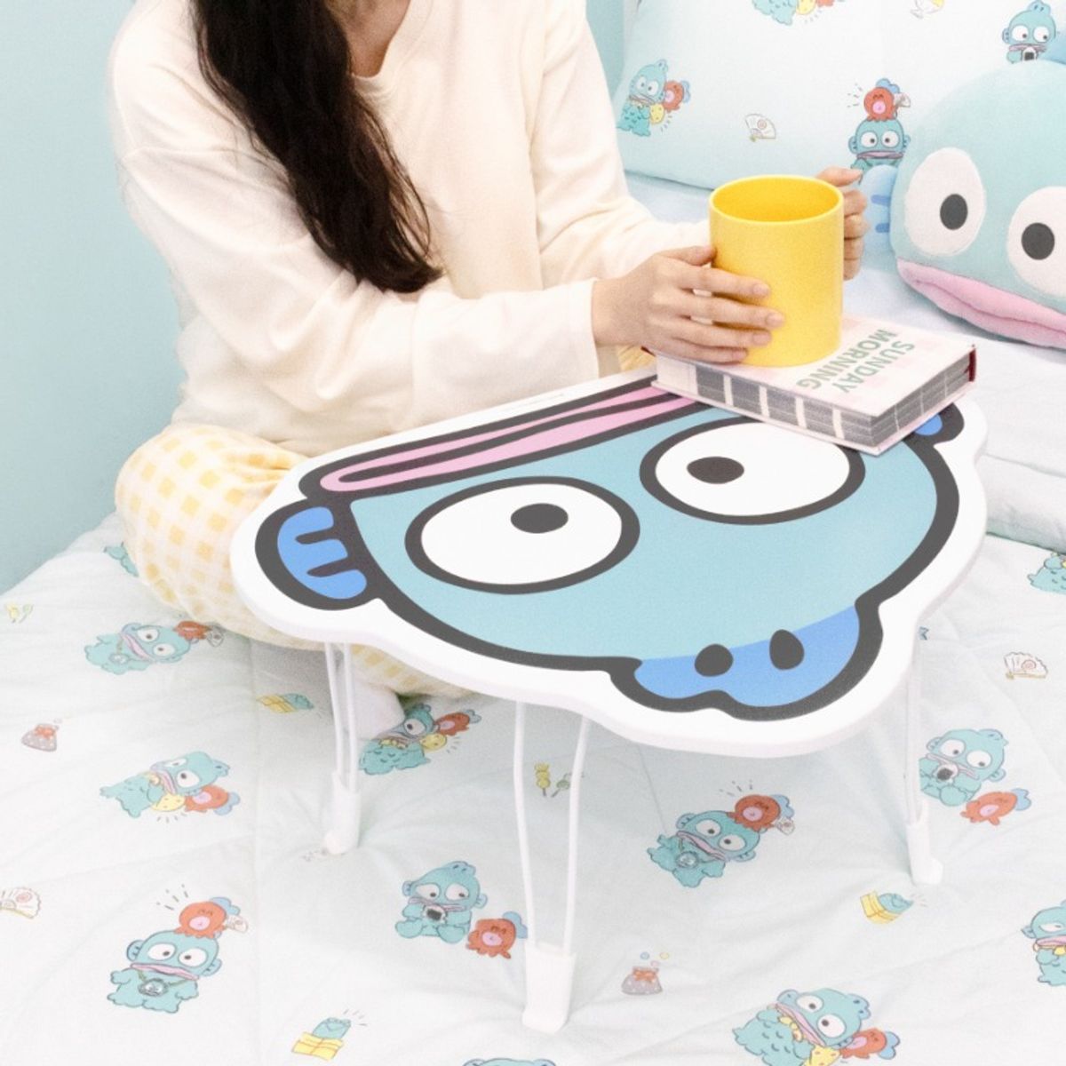 나라홈데코(NARAHOMEDECO) 산리오 한교동 접이식테이블 페이스