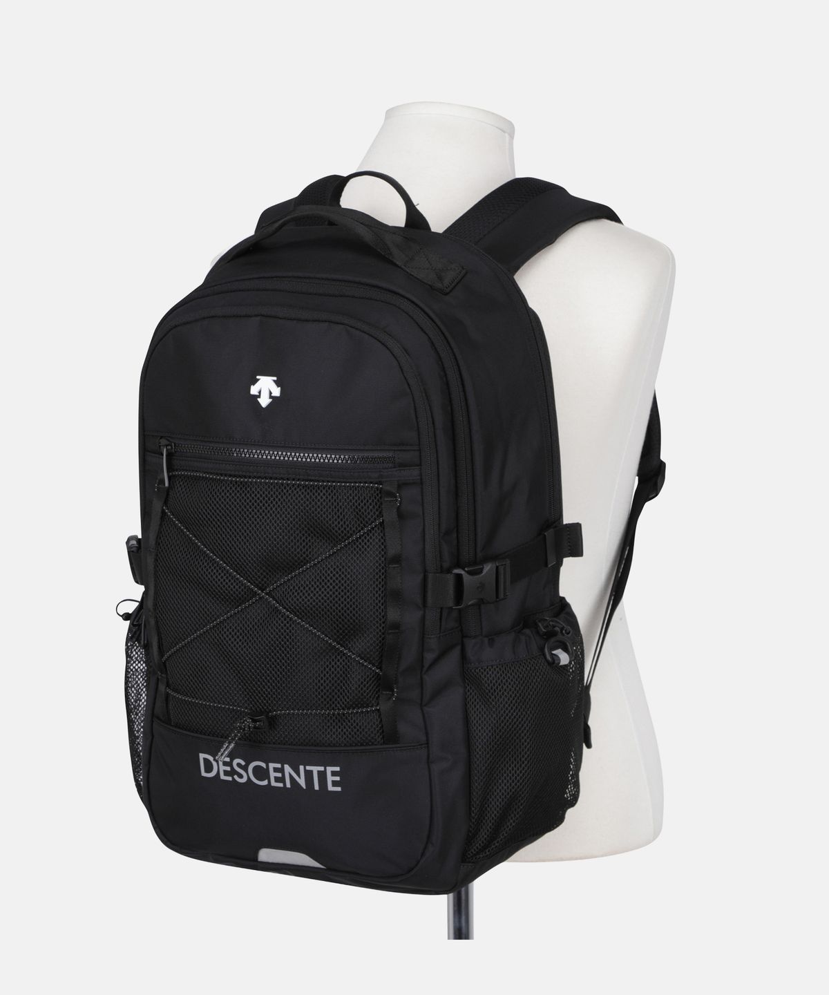 데상트(DESCENTE) 무브 백팩 (26L 슈즈백 구성) 블랙 SR123UBP13