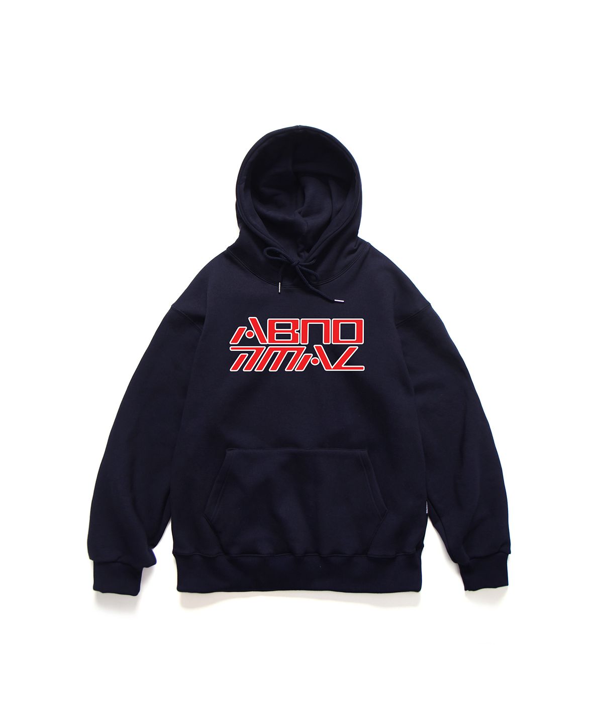 앱놀머씽(ABNORMALTHING) SCS 루즈핏 후드 네이비