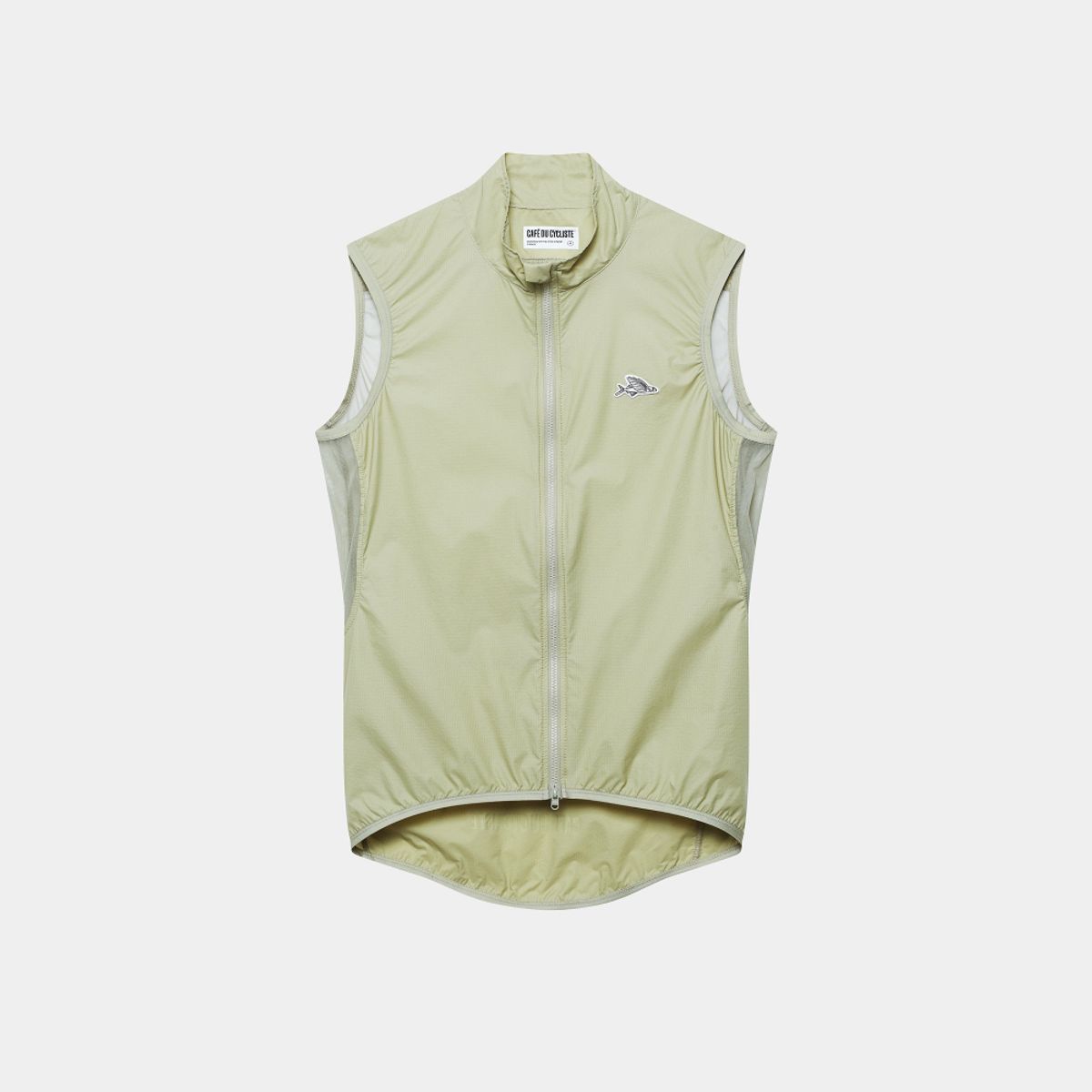 카페 드 사이클리스트(CAFE DU CYCLISTE) 에디트 클래식 질넷 바람막이 조끼 퍼들 남성