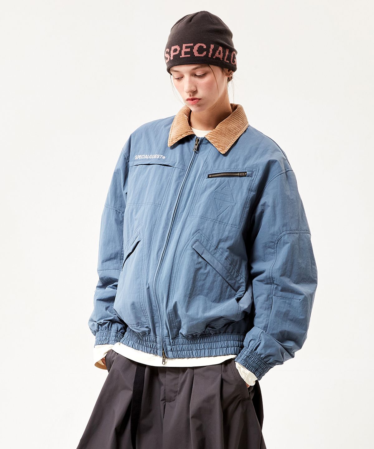 스페셜게스트(SPECIAL GUEST) EASY MARKSTITCH WORK JACKET (Citadel)