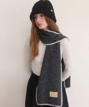 Line stitch coloring muffler - 4color