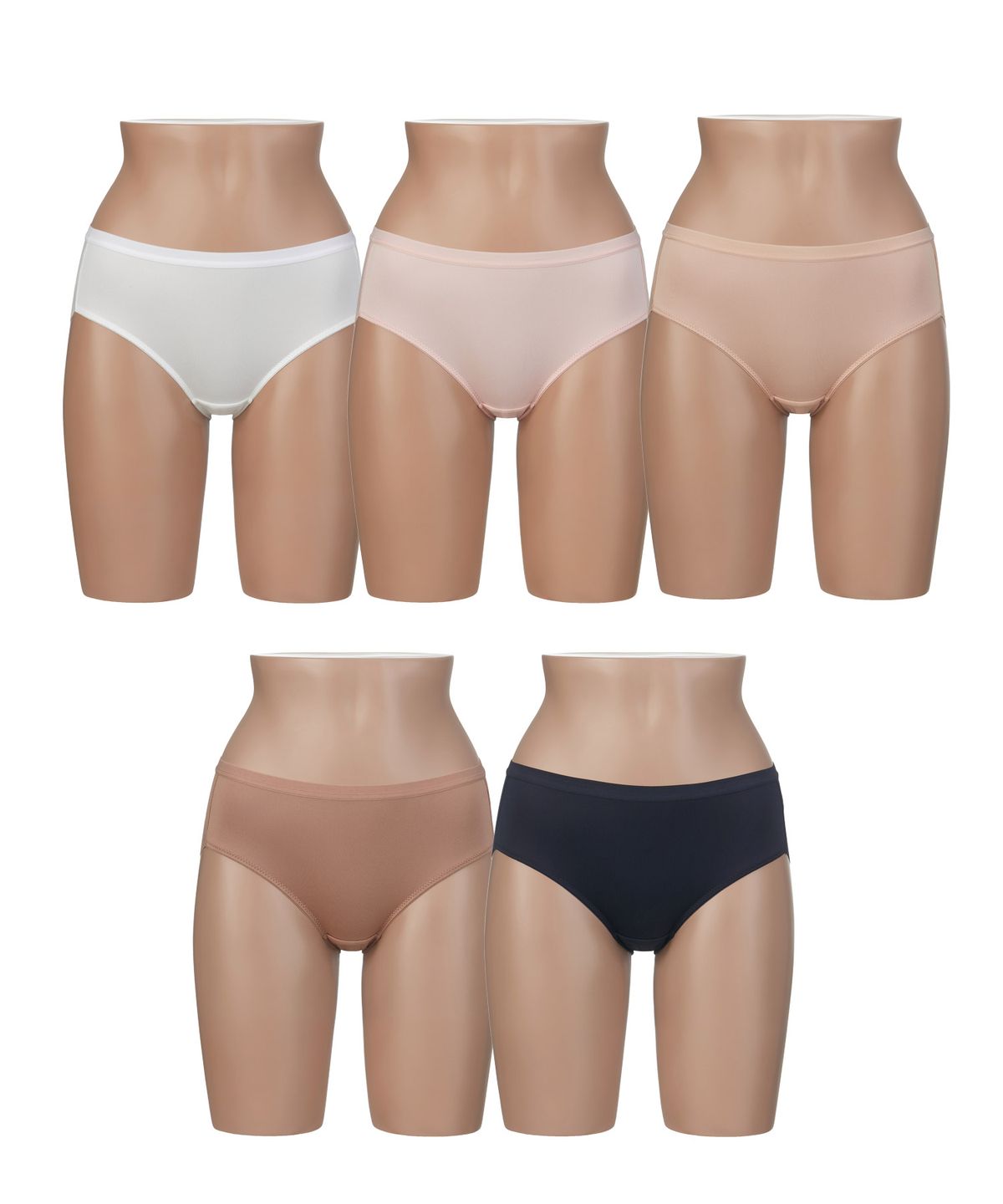 펄리쉘(PEARLYSHELL) [5PACK] 데일리 헴팬티