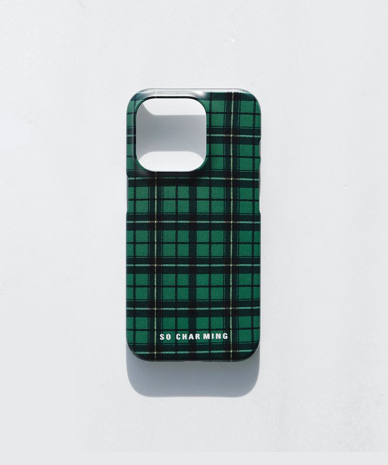 [아이폰 케이스] Tartan Check_green