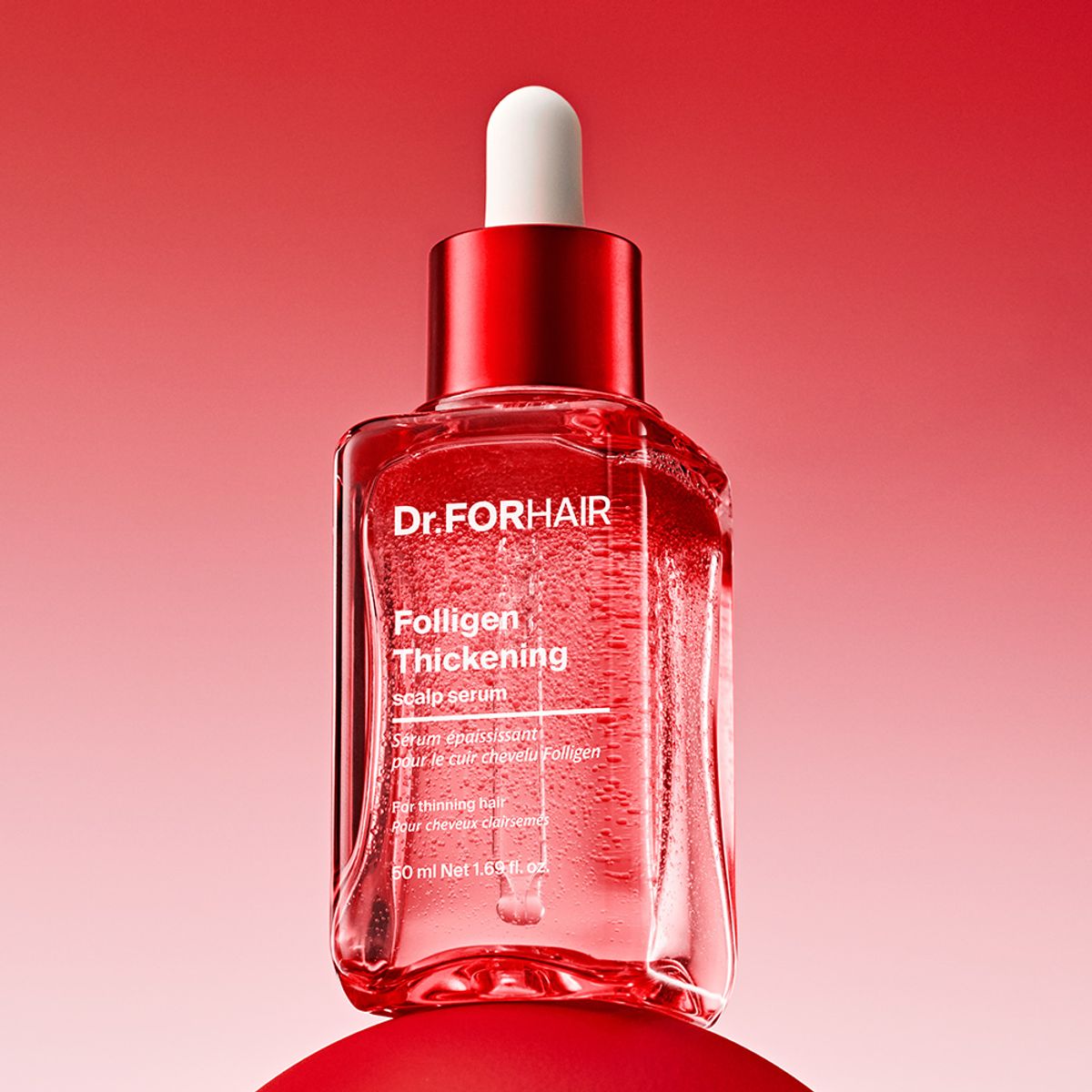 닥터포헤어(DR.FORHAIR) 정수리 탈모앰플 폴리젠 씨크닝 스칼프 세럼 50ml