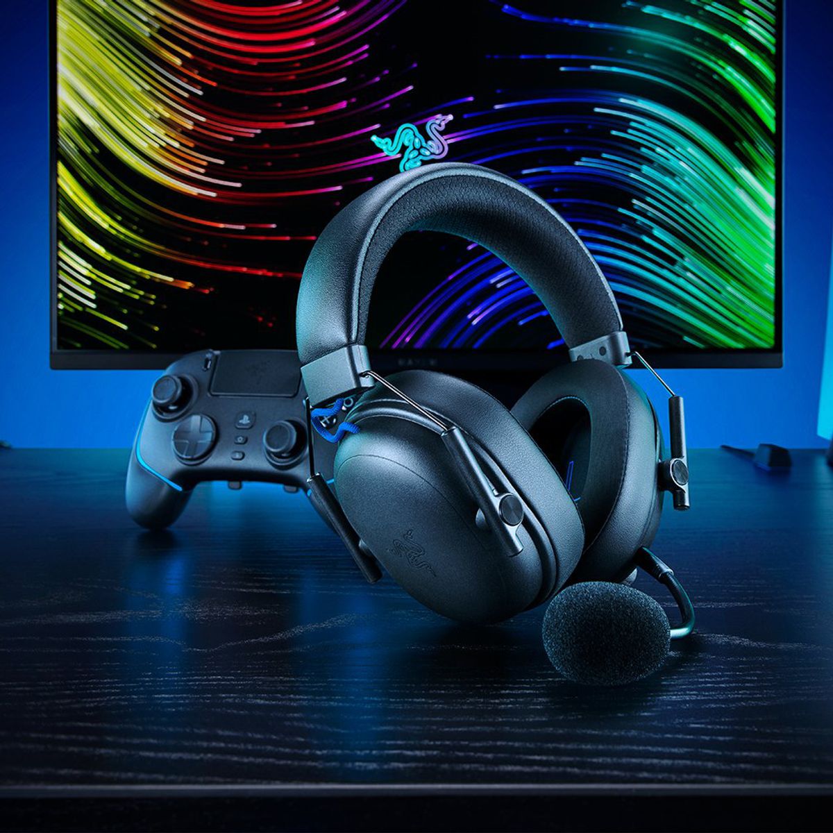 레이저(RAZER) 레이저코리아 블랙샤크 V3 for PS5 PS5/PC겸용 무선 게이밍 헤드셋