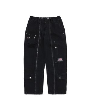 SOF ZIPPER PANTS_BLACK