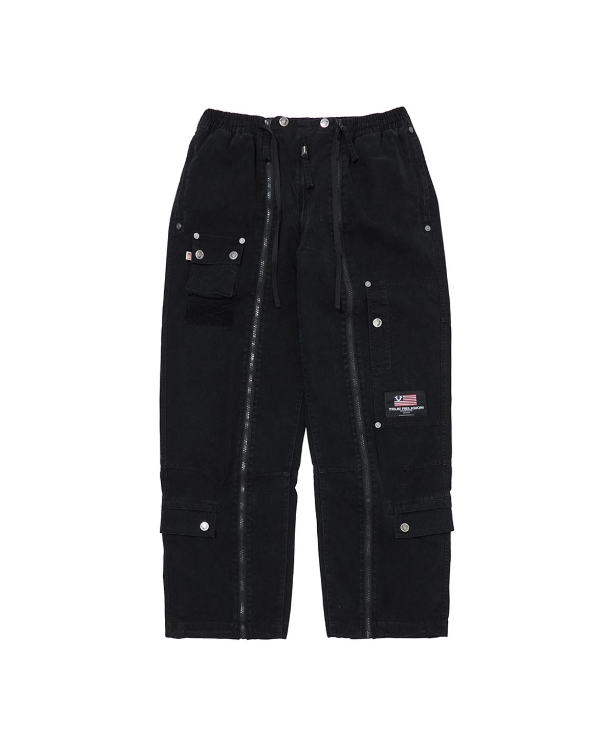 트루릴리젼(TRUERELIGION) SOF ZIPPER PANTS_BLACK