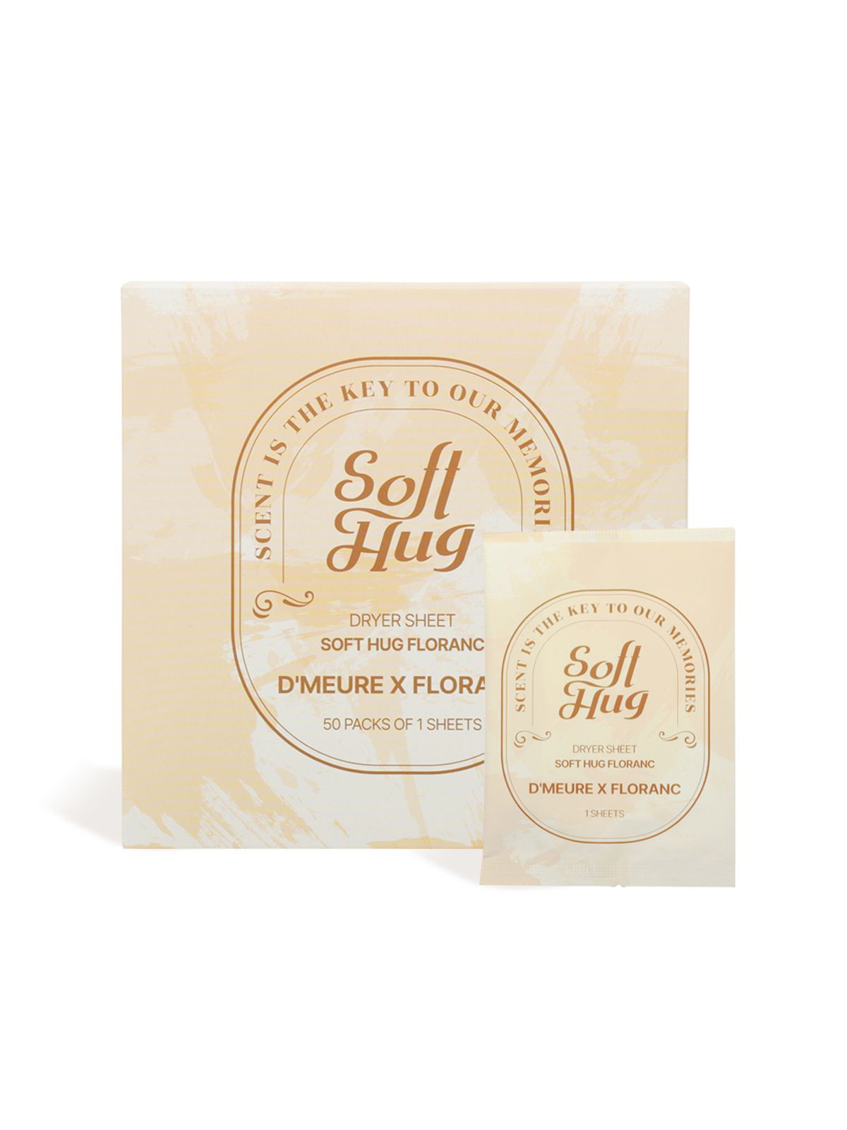 플로랑 소프트허그 건조기시트 드라이시트 50매