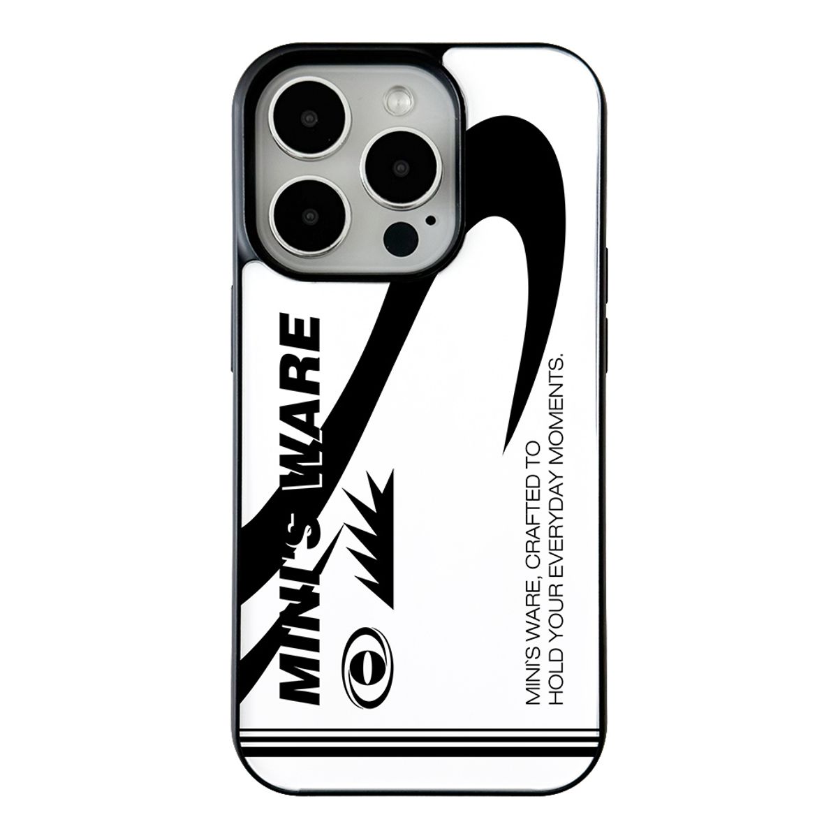 미니스웨어(MINI'S WARE) Motion MagSafe Glossy Case_White Black