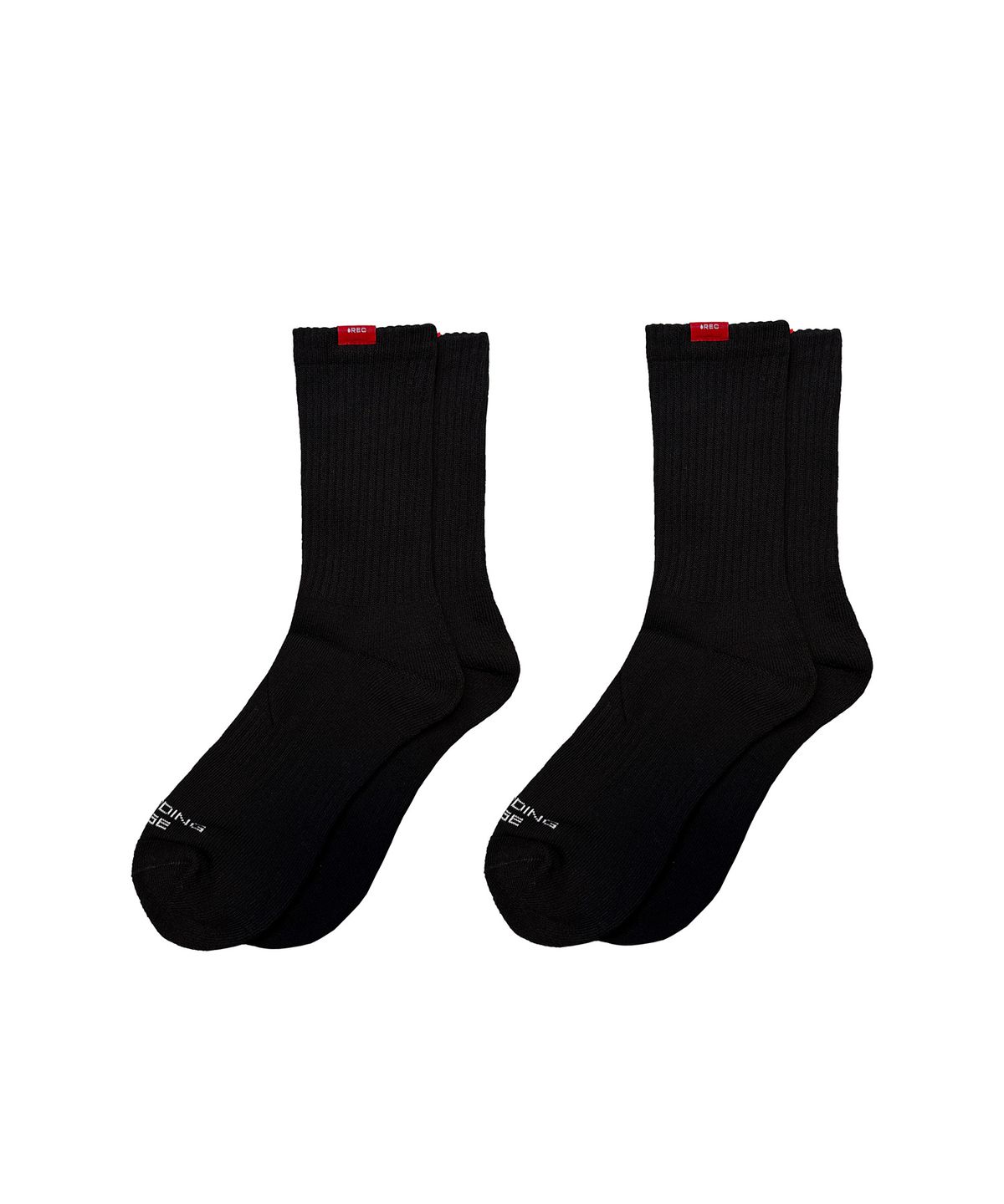 레코딩하우스(RECORDINGHOUSE) REC BASIC SOCKS [2PACK SET]