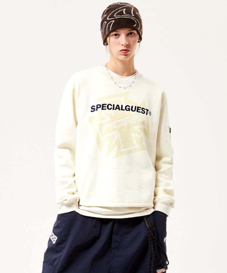 SGx28 V2 ADJUST CREWNECK  (Ivory)