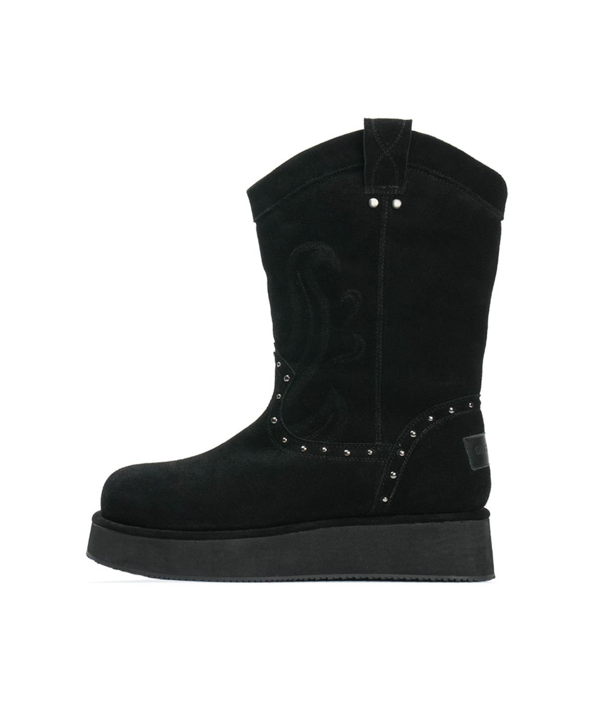 이크닉(IHCNIK) [X ODOR] WESTERN FUR BOOTS / BLACK