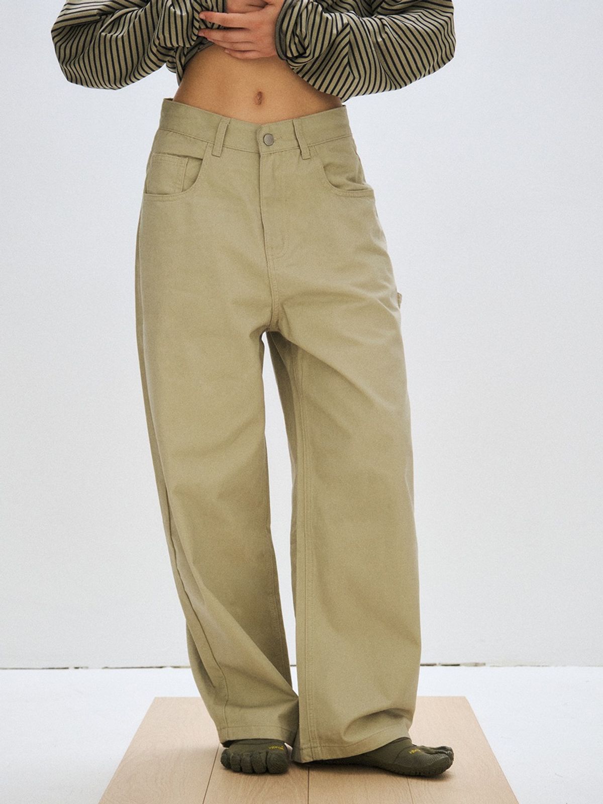 플리즈프로젝트(PLZPROJECT) CARPENTER CHINO PANTS, BEIGE