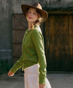 [소프트얀] 여성 라운드넥 카디건_SPCKG23W01