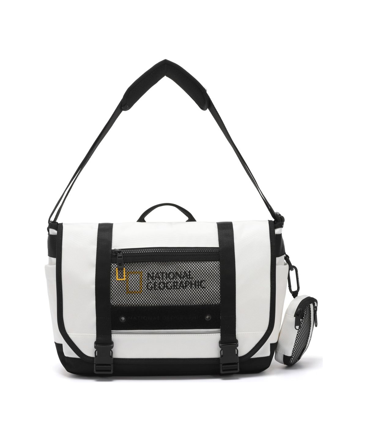 내셔널지오그래픽(NATIONALGEOGRAPHIC) N265ACR530 라코 메신저백 14 WHITE