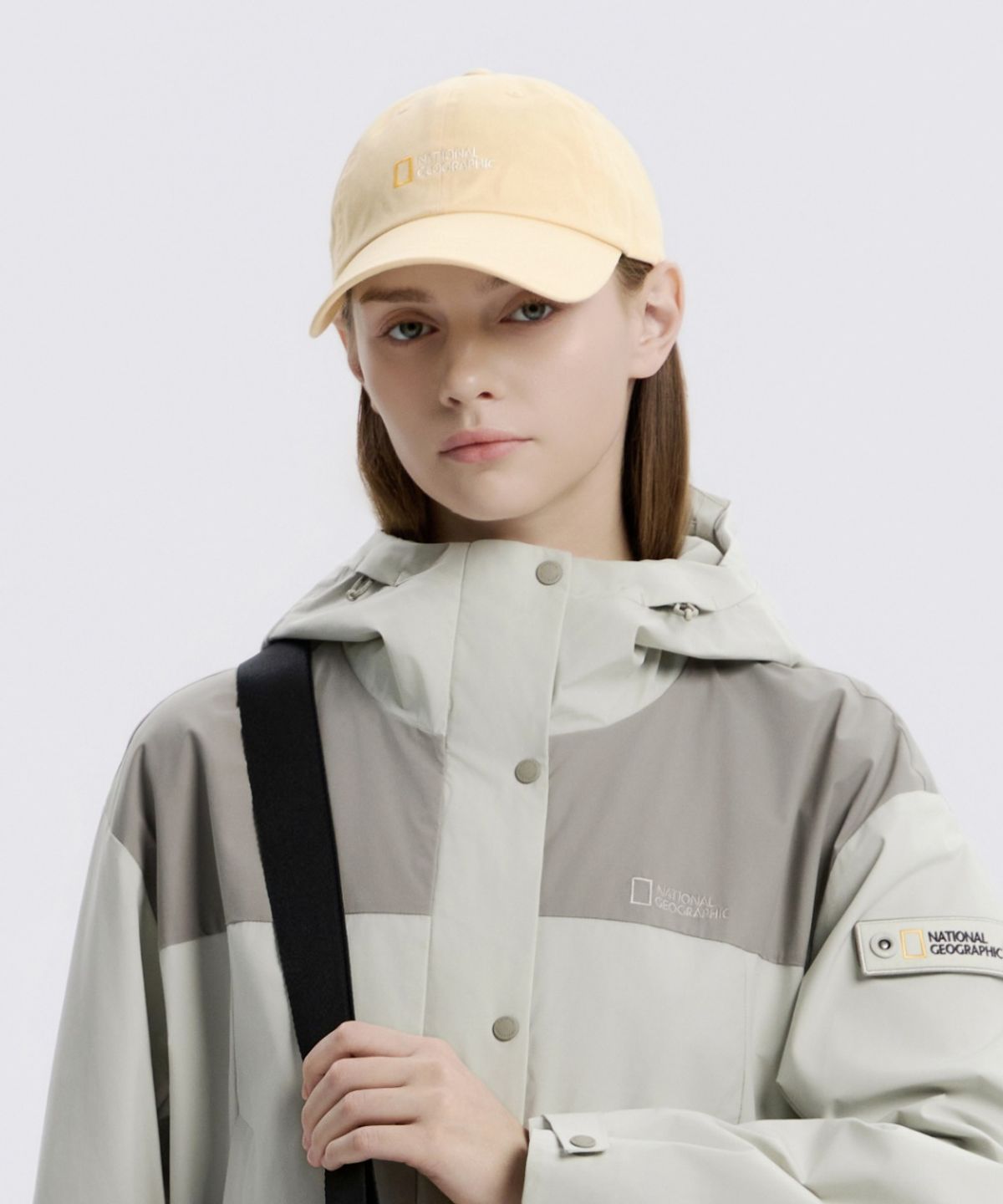 내셔널지오그래픽(NATIONALGEOGRAPHIC) N265AHA510 스몰 로고캡 YELLOW