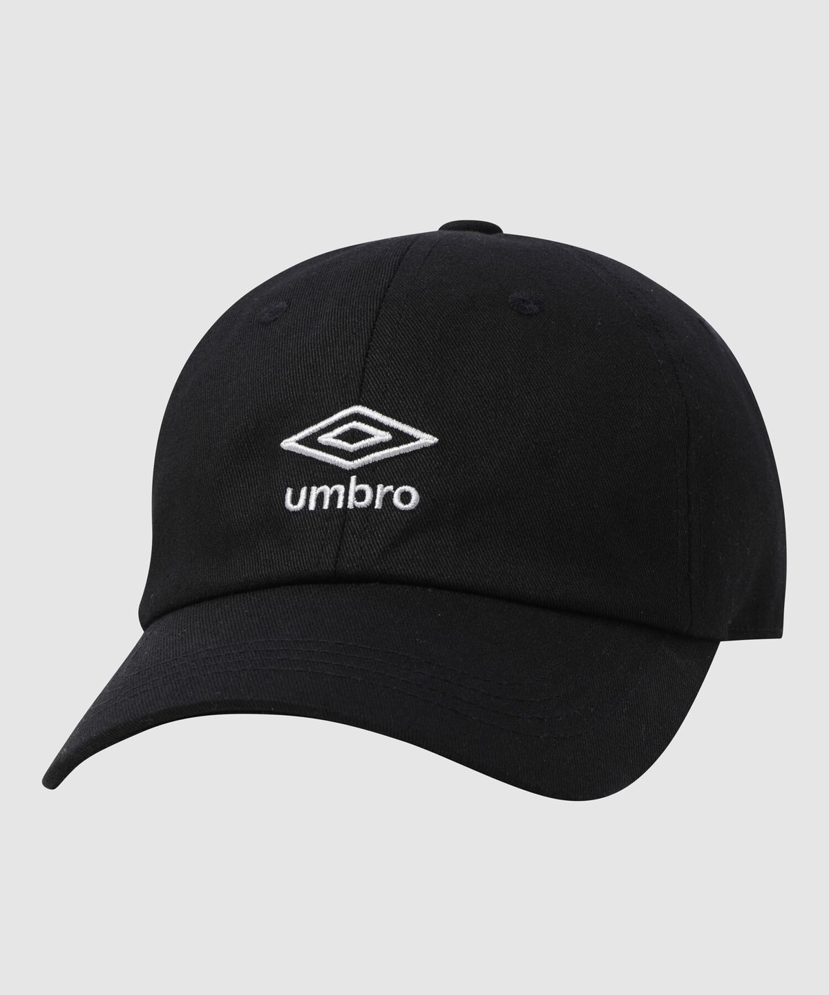 엄브로(UMBRO) 에센셜 면 볼캡 블랙 UR123CCP11