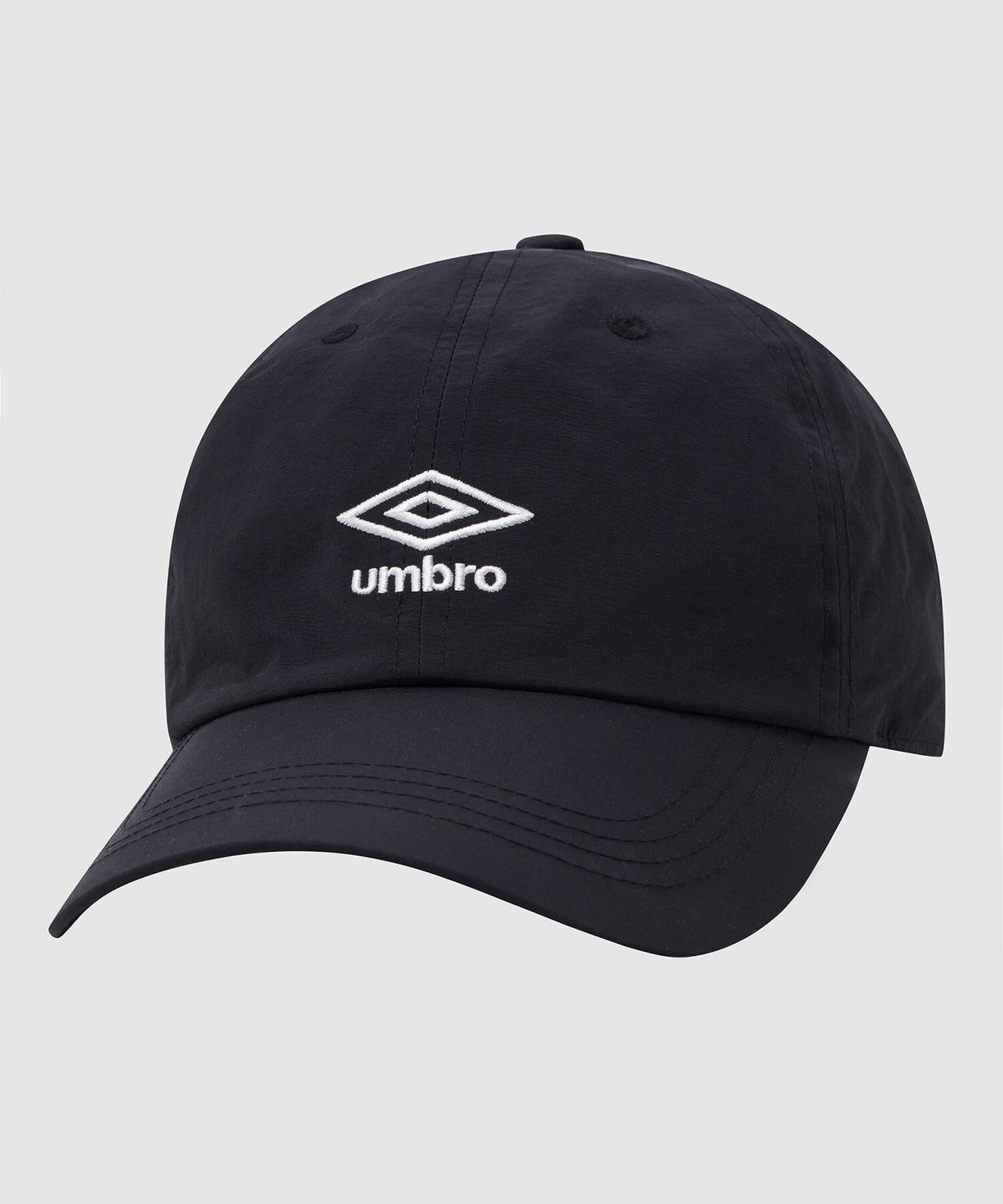 엄브로(UMBRO) 에센셜 클래식 볼캡 블랙 UR123CCP12