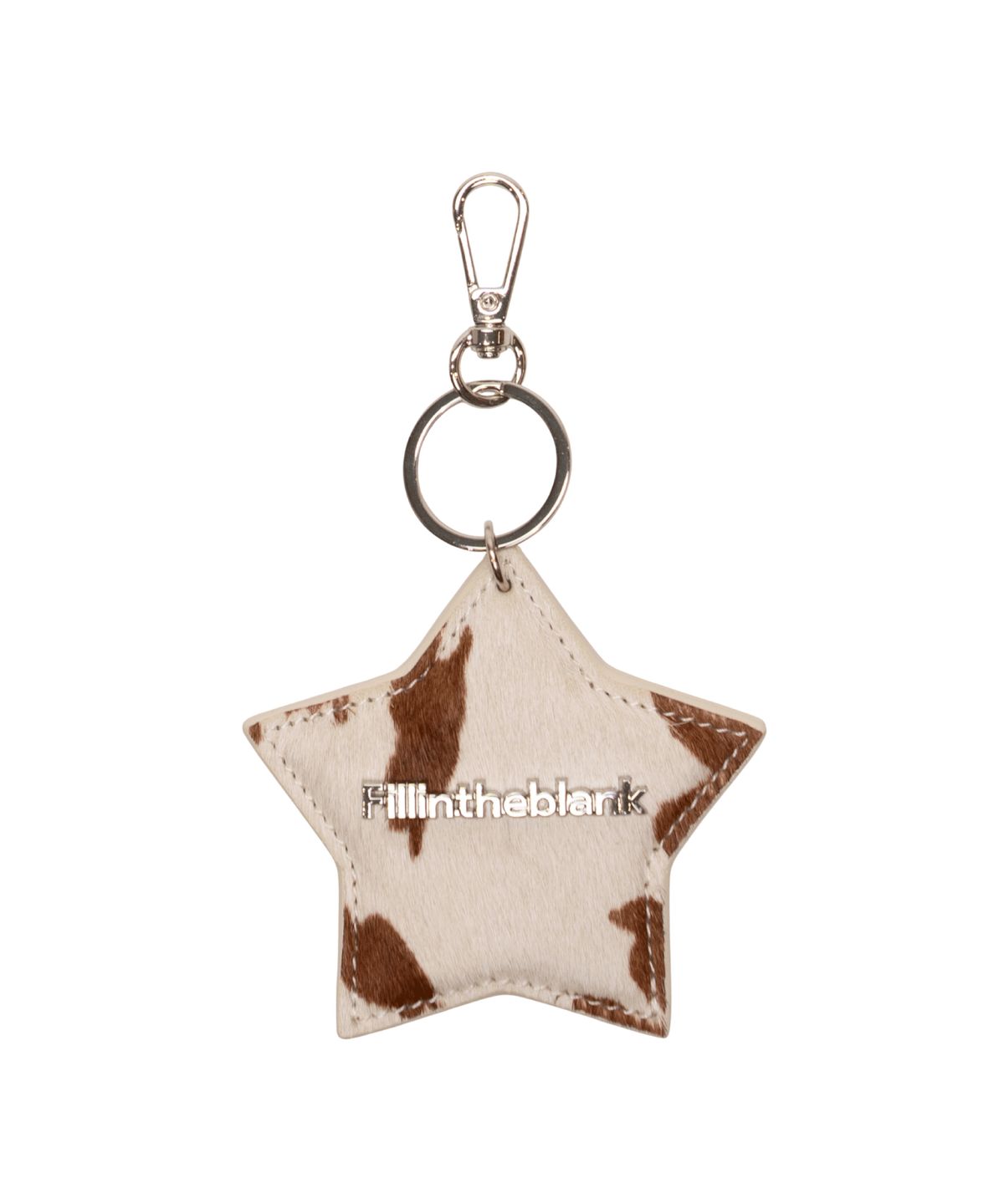 필인더블랭크(FILLINTHEBLANK) Pony Star Keyring (brown)