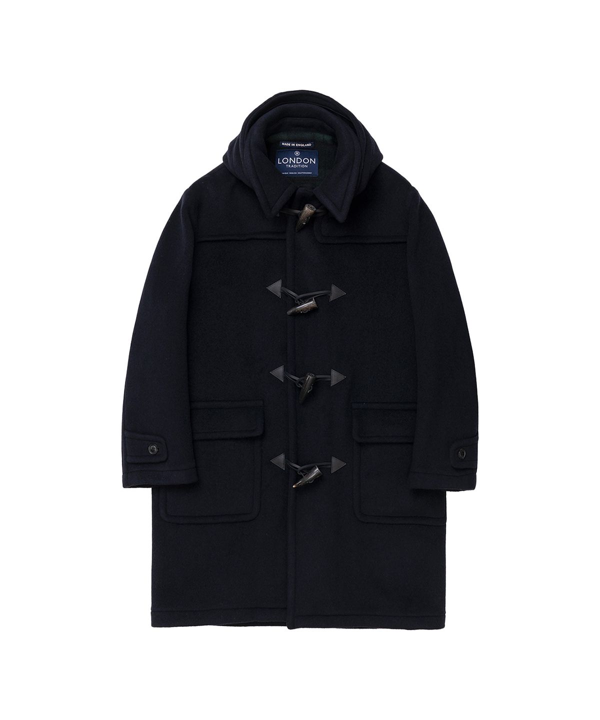 런던트레디션(LONDONTRADITION) Max Collar Duffle - Navy BW 28