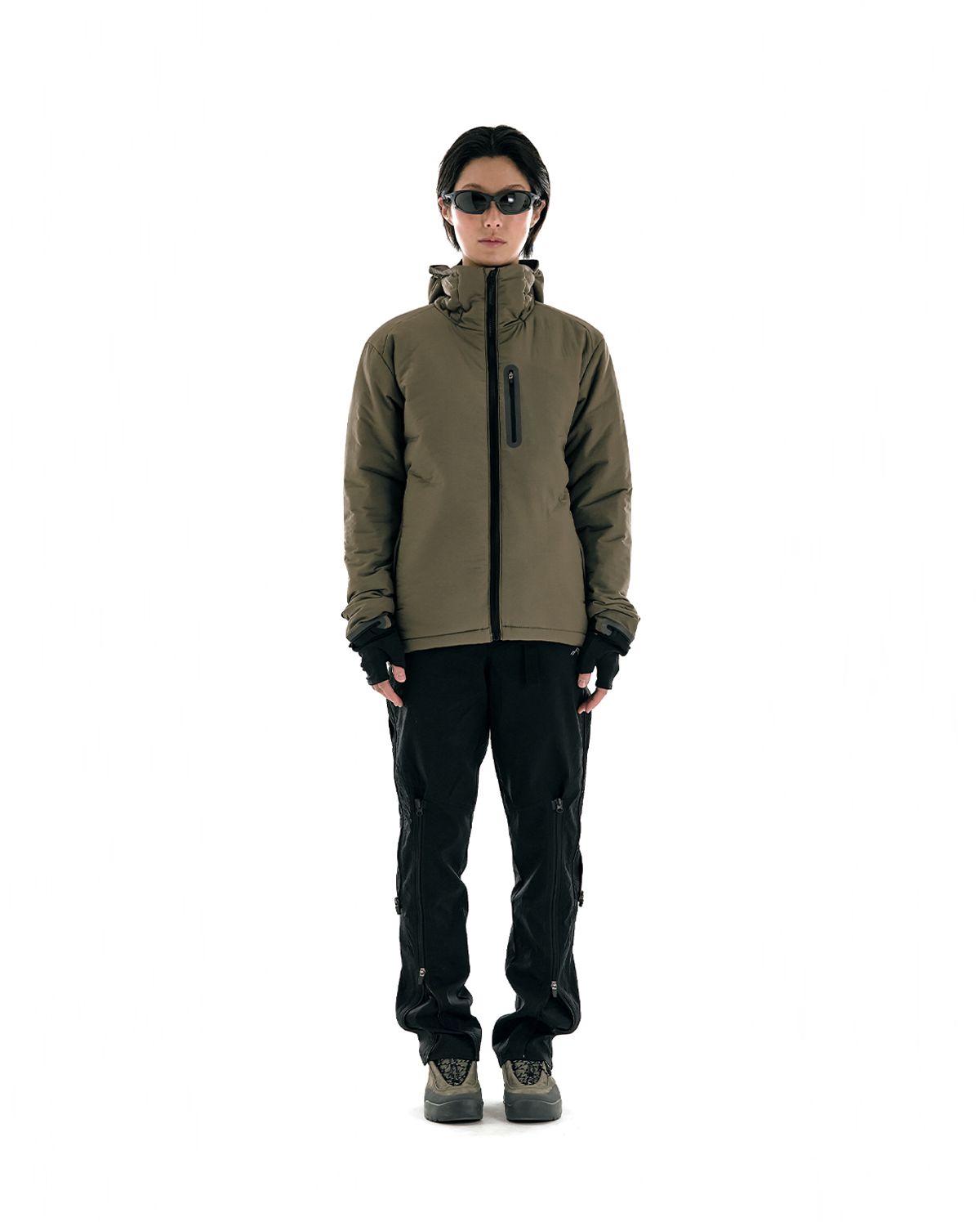 콜드웜(COLDWARM) Zip Vent Trousers (Black) -Women-